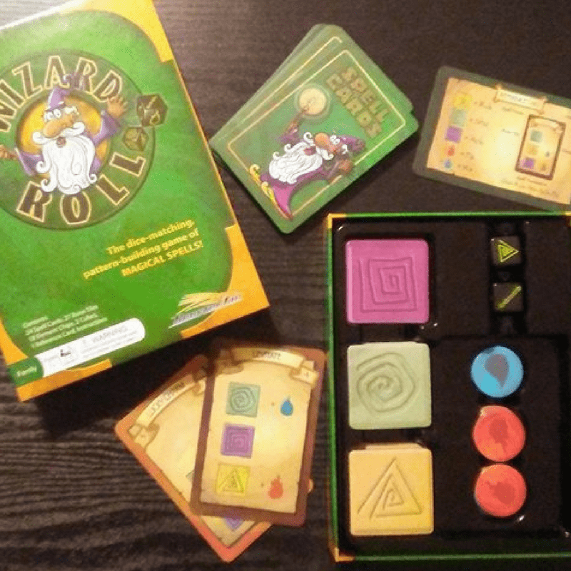 Wizard Roll Educational Family Board Game