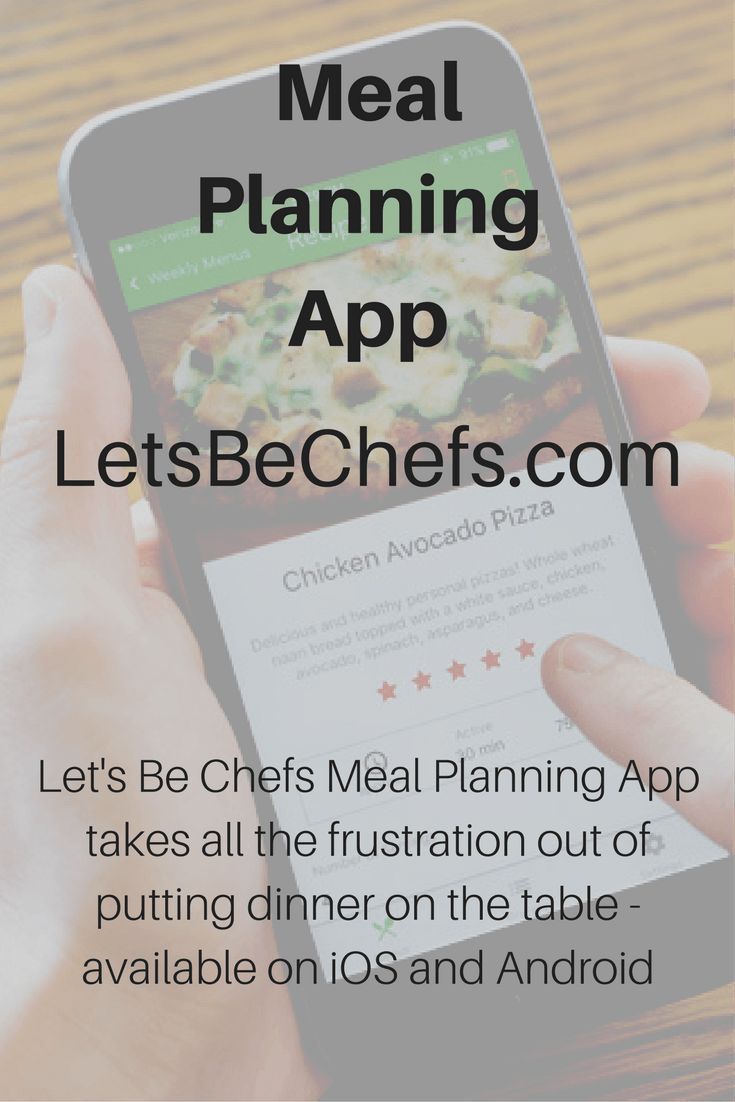 Let's Be Chef's Meal Planning App
