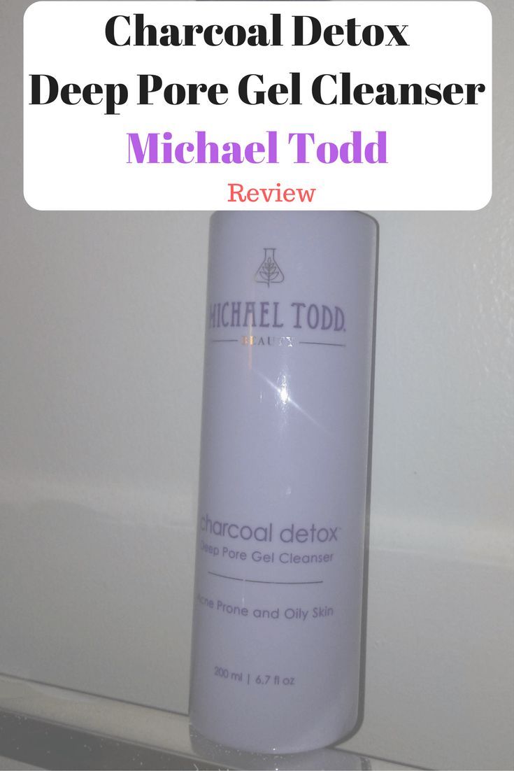 Michael Todd Charocal Detox deep pore gel cleanser