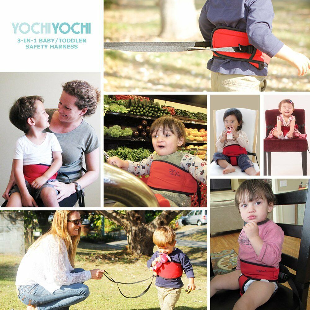 Why we like using the Yochi Yochi 3 in 1 baby harness with our walking toddler