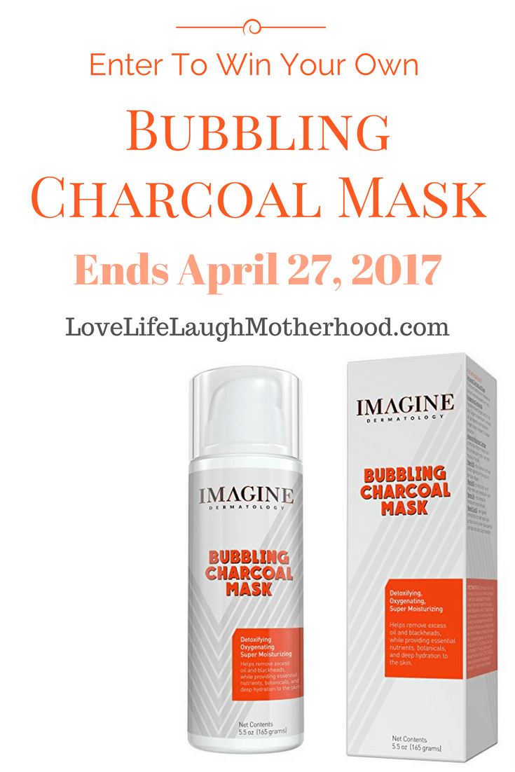Bubbling Charcoal Mask Giveaway by Imagine Dermatology