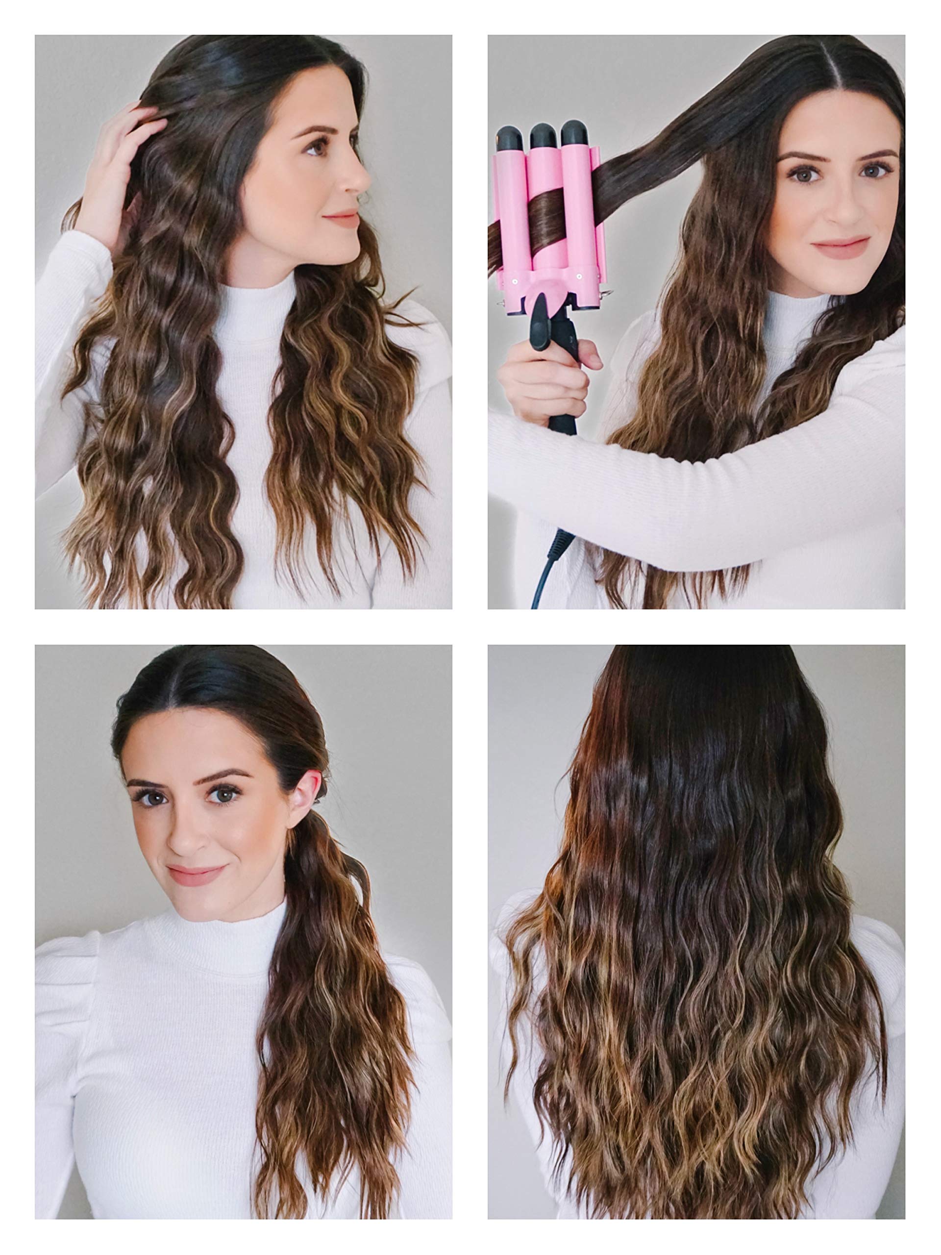 Summer Wave Hair with the Alure 3 barrel curling iron