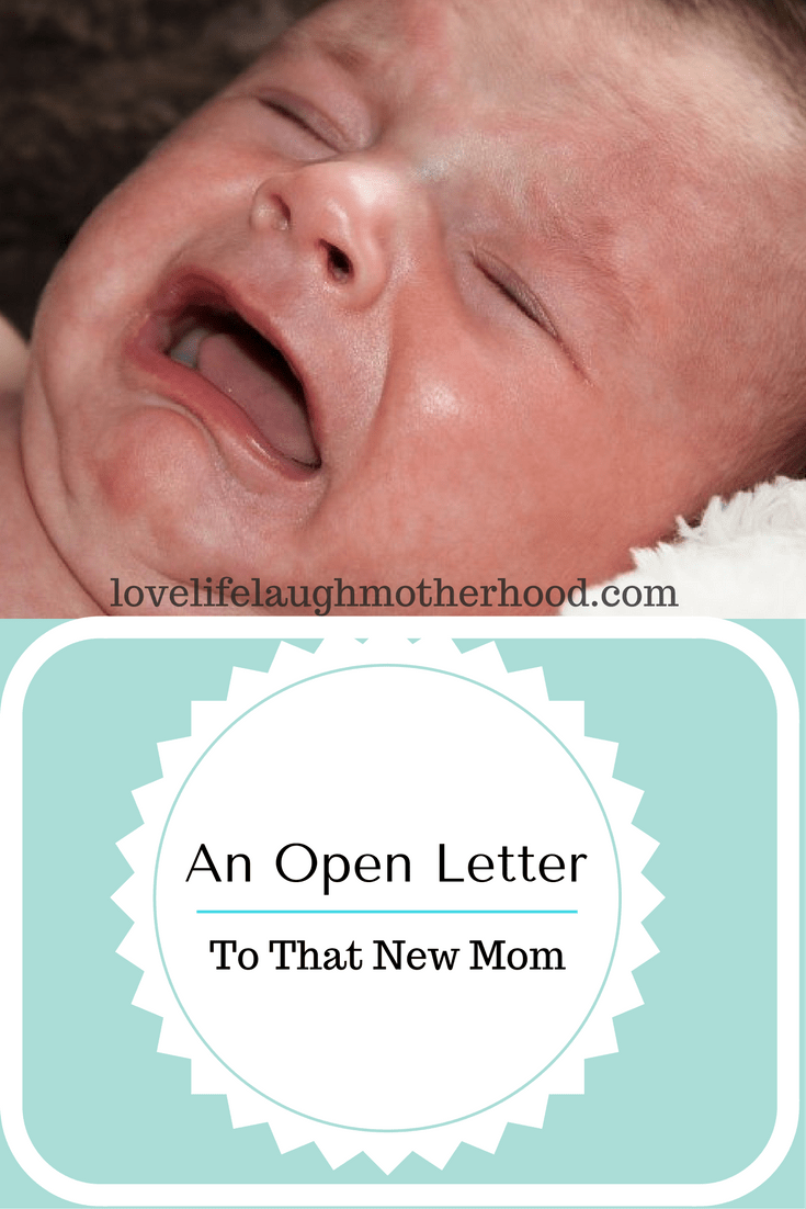 An Open Letter to That New Mom