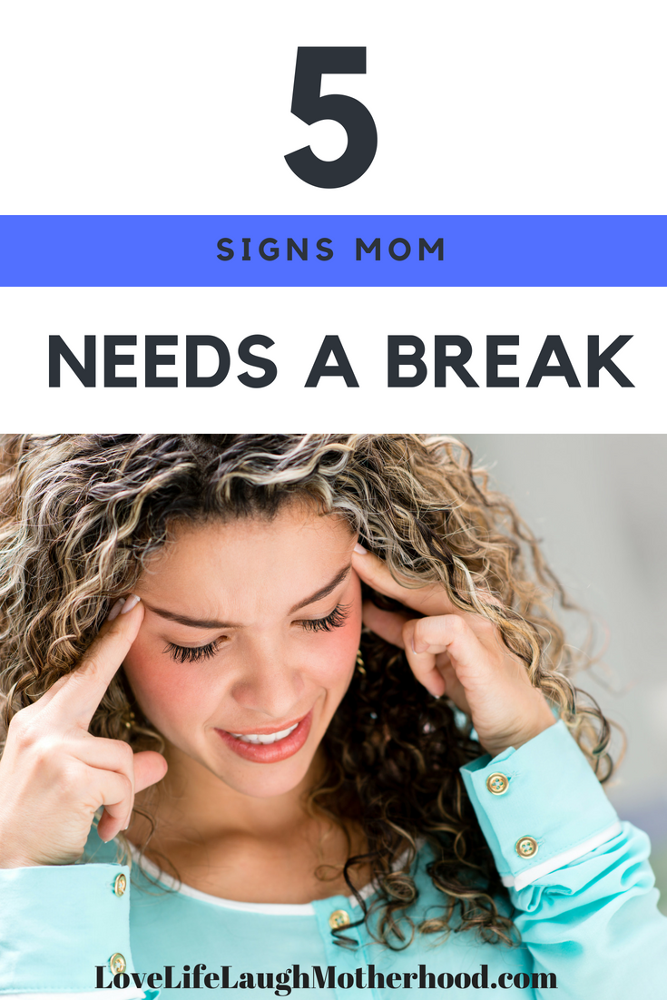 5 Signs Mom Needs Some Me Time #momlife #relaxtion #stressrelief