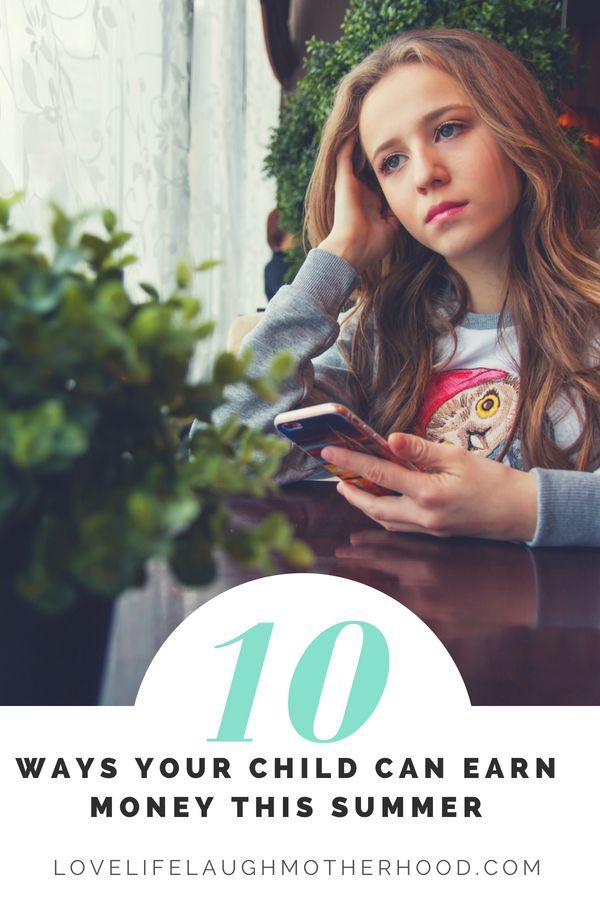 10 Ways Your Child can Earn Money This Summer #parenting #money #teens