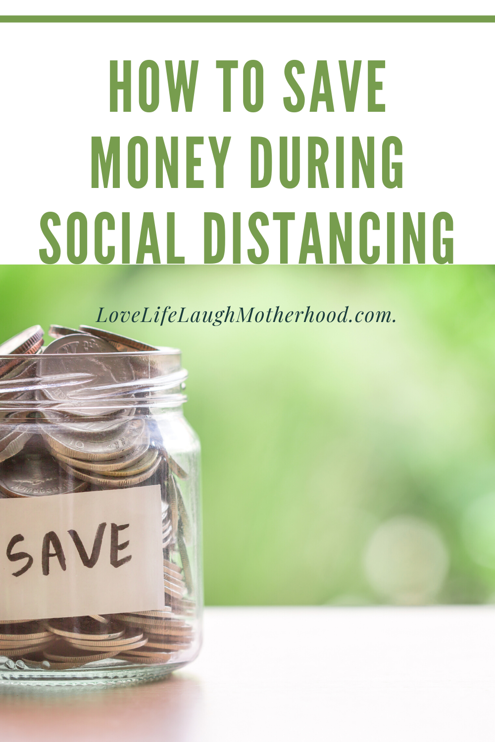 how to save money while social distancing