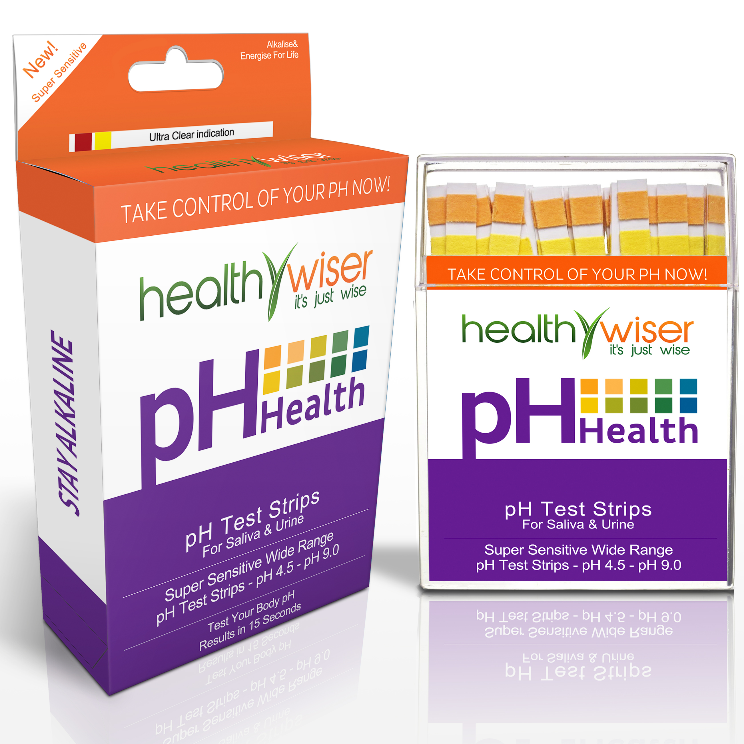 HealthyWiser pH Balance Test Strips