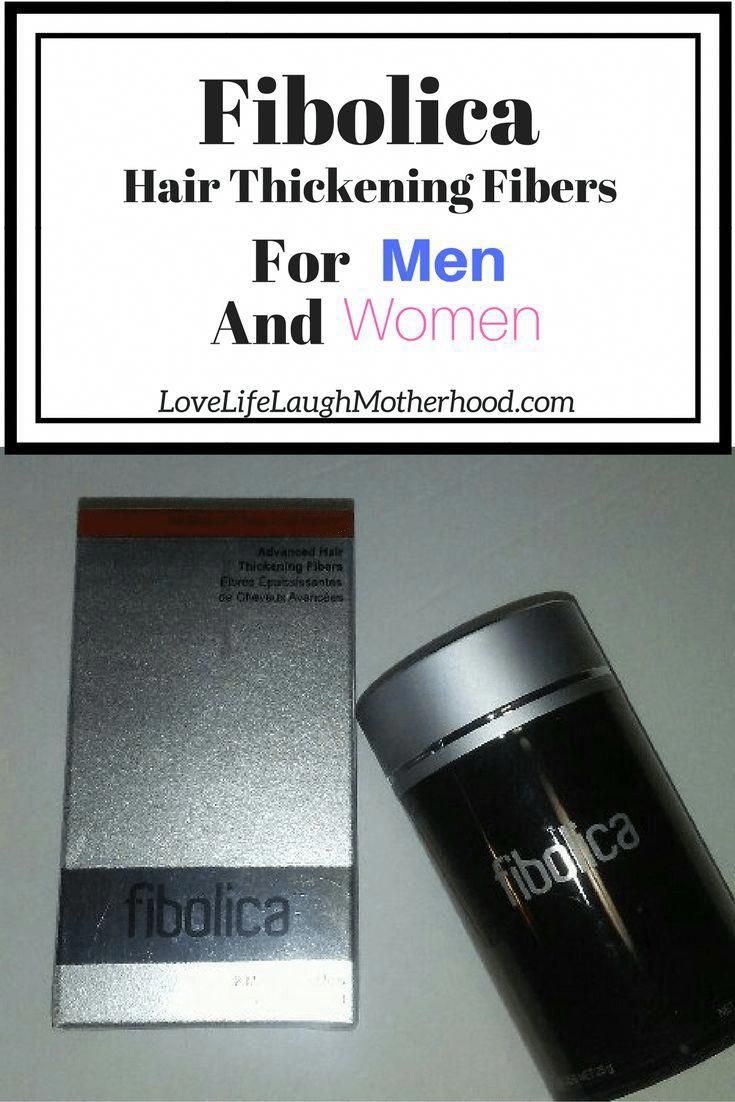 Fibolica Hair Thickening Fibers for men and women